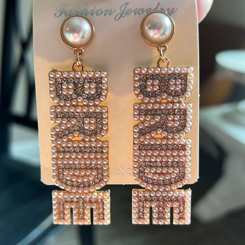Bride earrings